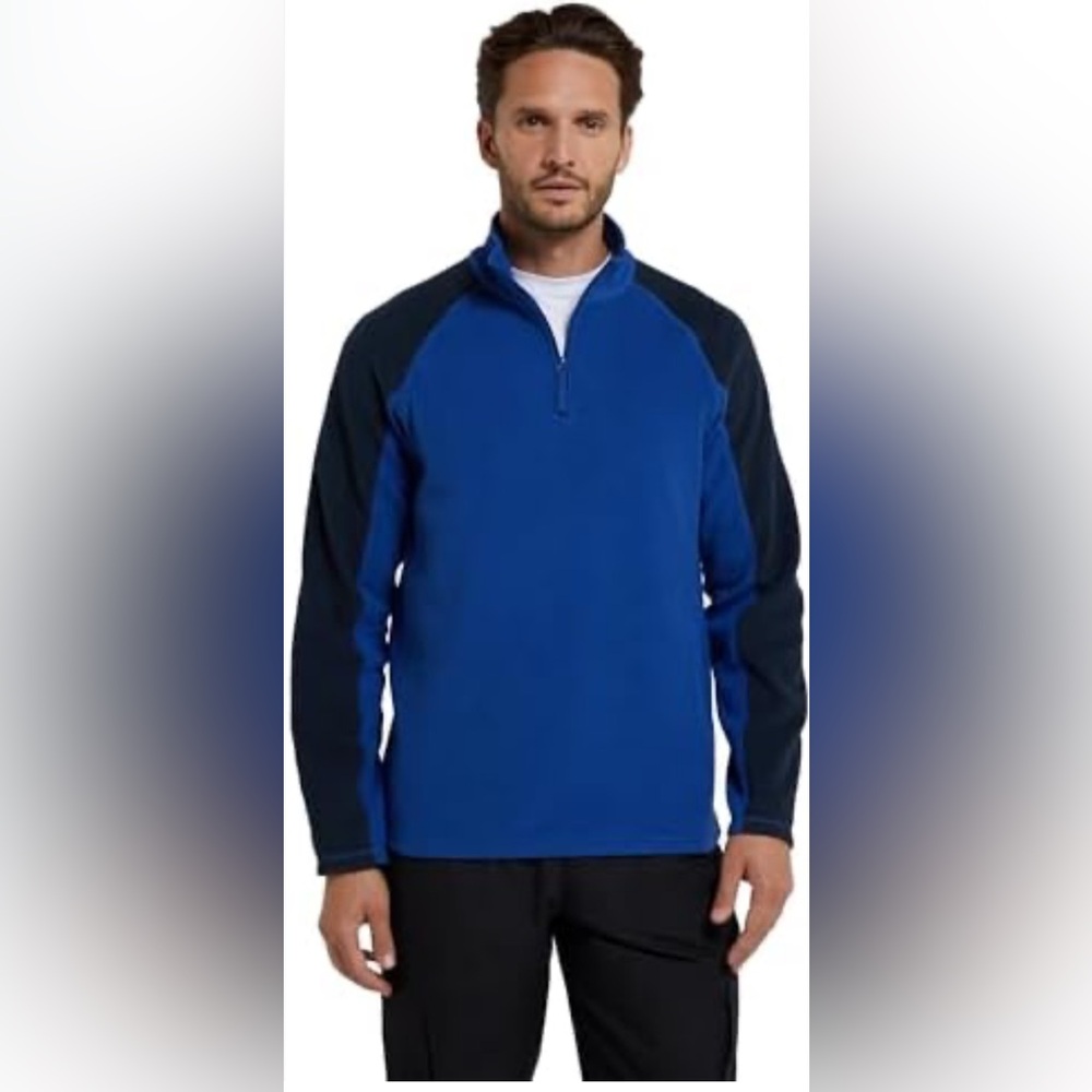 Nwt. Men’s mountain warehouse fleece half zip sweater